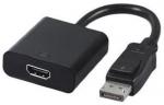 Adapter Gembird DisplayPort / HDMI A-DPM-HDMIF-002 Displayport, HDMI female, 0.1 m, must v.