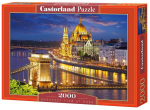 Pusle Castorland Budapest View at Dusk 2000 el. C-200405-2, 2000 tk