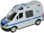 M&auml;ngu politseiauto Madej 075007, 1:16, sinine v./valge v.