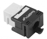 Moodul Lanberg Cat 6a UTP RJ45 - LSA 180&deg;, must v.