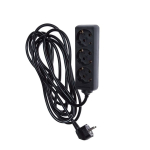 Pikendusjuhe Okko, 3 x 1,5 mm&sup2;, 5 m, 3 pesa