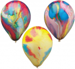 &Otilde;hupall ovaalsed Pap Star, mitmev&auml;rviline, 8 tk