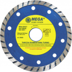 Teemantketas Mega, 125 mm x 22 mm x 2.4 mm