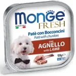 M&auml;rg koeratoit Monge Fresh Chunkies With Lamb, lambaliha, 0.1 kg