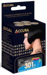 Printerikassett Accura AC-H301CXL, mitmev&auml;rviline