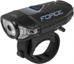 Jalgrattatuli Force, plastik, must