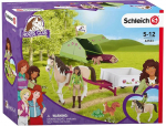 Komplekt Schleich Horse Club Sarah's Camping Adventure 42533, 23 cm, mitmev&auml;rviline