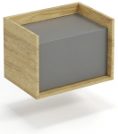 Seinakapp Mobius 1D, tamm v./hall v., 36 cm x 50 cm x 41 cm