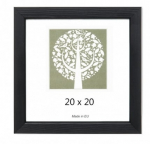 Fotoraam Pino 1200898, 20 cm x 20 cm, must