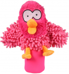 M&auml;nguasi koerale, pehme Europet Bernina Oohoo Bottle Squeaker EP50758, 27 cm, roosa