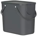 Pr&uuml;gikast Rotho Albula 1024908853WS, must v./hall v., 25 l, 34 cm x 23.5 cm