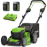 Akuga muruniiduk iseliikuv Greenworks GD24X2LM46SPK4x, 46 cm