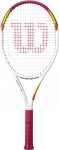 Tennisereket Wilson SIX ONE, valge v./punane v./kollane v.