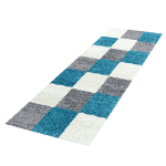 Koridorivaip Life LIFE802501501TURKIS, t&uuml;rkiissinine v., 250 cm x 80 cm