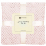 Pleed Springos Lovely Blankets Extra Soft, roosa v., 200 cm x 220 cm