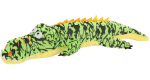 M&auml;nguasi koerale, pehme Flamingo Wilda Crocodile 521974, 42 cm, roheline