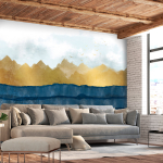 Fototapeet Artgeist Dawn In The Mountains - Second Variant, 70 cm x 100 cm