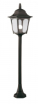 Vabalt seisev v&auml;lisvalgusti Elstead Lighting Chapel CP5, 100W, E27, IP44, must v., 20.5 cm x 100 cm
