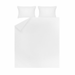 Voodipesukomplekt Domoletti Striped White, valge v., 50 x 70 cm, 160 x 200 cm, 3 os.