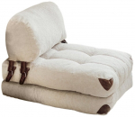 Diivanvoodi Atelier Del Sofa Teddy, kreemjasvalge, 60 x 80 cm x 70 cm