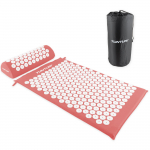 N&otilde;elravi massaaži matt Tunturi Acupressure Mat and Pillow 14TUSYO094, 0.38 kg, 68 x 42 cm, roosa kuld v.