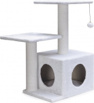 Kraapimispostiga kassimaja Beeztees Serpa Fien, 45 cm x 34 cm x 70 cm