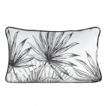 Dekoratiivne padi Paloma, valge/must, 30 cm x 45 cm