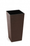 Lillepott Lamela 590-83, plastik, &Oslash; 30 cm, pruun v.