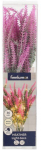 Dekoratsioon Kanarbiku oks Finnlumor LED-valgustusega, 35 cm, 8 cm, roheline v./violetne v., 3 tk