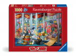 Pusle Ravensburger Tom & Jerry Cult, 50 cm x 70 cm, 1000 tk, mitmev&auml;rviline