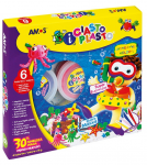 Loominguline modelleerimiskomplekt, mereloomad Amos, mitmev&auml;rviline