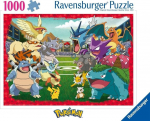 Pusle Ravensburger Pokemon Showdown, 70 cm x 50 cm, 1000 tk