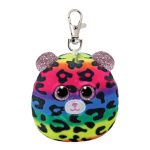 Pehme m&auml;nguasi TY Squishy Beanies Dotty - Leopard Clip, mitmev&auml;rviline