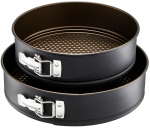 K&uuml;psetusn&otilde;ude komplekt Ambition Antigo, kuldne v./must v., 28 cm x 28 cm