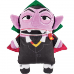 Pehme m&auml;nguasi Schmidt Sesame Street Graf Zahl, must/roheline, 26 cm