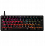 Juhtmega m&auml;nguklaviatuur White Shark Shinobi 2 GK-004111 Red switch, EN, must v.