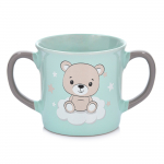 Laste kruus Ambition Sweetie Bear, 250 ml, 1 aasta, 7.6 cm, keraamiline, roheline/hall