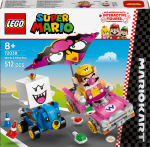 Konstruktor LEGO&reg; Super Mario&trade; Mario Kart&trade; &ndash; Wario & King Boo 72038, 512 tk