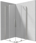 Du&scaron;ikabiin Deante Prizma, ruudukujuline, aluseta, 90 cm x 90 cm x 195 cm