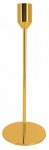 K&uuml;&uuml;nlahoidja, metall, &Oslash; 8 cm, 22.5 cm, kuldne
