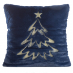 Dekoratiivpadjap&uuml;&uuml;r Euro curtains 120 C, tumesinine, 45 cm x 45 cm