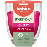 K&uuml;&uuml;nal, l&otilde;hna Bolsius Cherry Ice Cream, 21 h, Punane v./Roosa v.