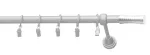 Kardinapuu komplekt Karpol Olimp Walec, 150 cm, &Oslash; 19 mm, matt kroom v.