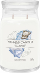 K&uuml;&uuml;nal, l&otilde;hna Yankee Candle Signature Soft Blanket, 60 - 90 h, 567 g, Valge v.