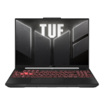 S&uuml;learvuti Asus TUF Gaming A16 FA608UH-R7165W, AMD Ryzen 7 260, 16 GB, 512 GB, 16 ", NVIDIA GeForce RTX 5050, must v., en