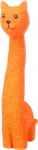 M&auml;nguasi koerale, tassimiseks Flamingo Chicha Cat 525795, 4.6 cm, oranž