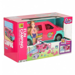 Nukk aksessuaaridega Fun Camping, 14 cm, mitmev&auml;rviline