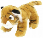 Pehme m&auml;nguasi tiiger 22558, pruun/must, 10 cm