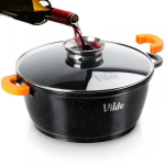 Pott Vilde Terruna 199106, 28 cm, 5.8 l, must v.