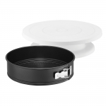 K&uuml;psetusvorm, koos statiiviga Ambition Lukrecja, valge v./must v., 28 cm x 28 cm